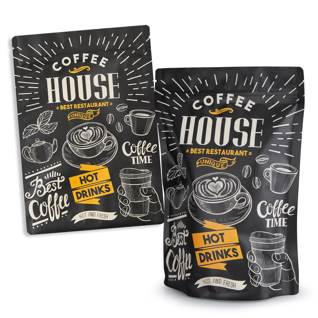 Foil Stand Up Pouch - Large