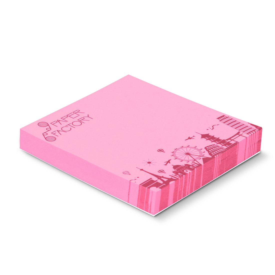 Coloured Sticky Pad 70 x 75mm - 100 Sheets